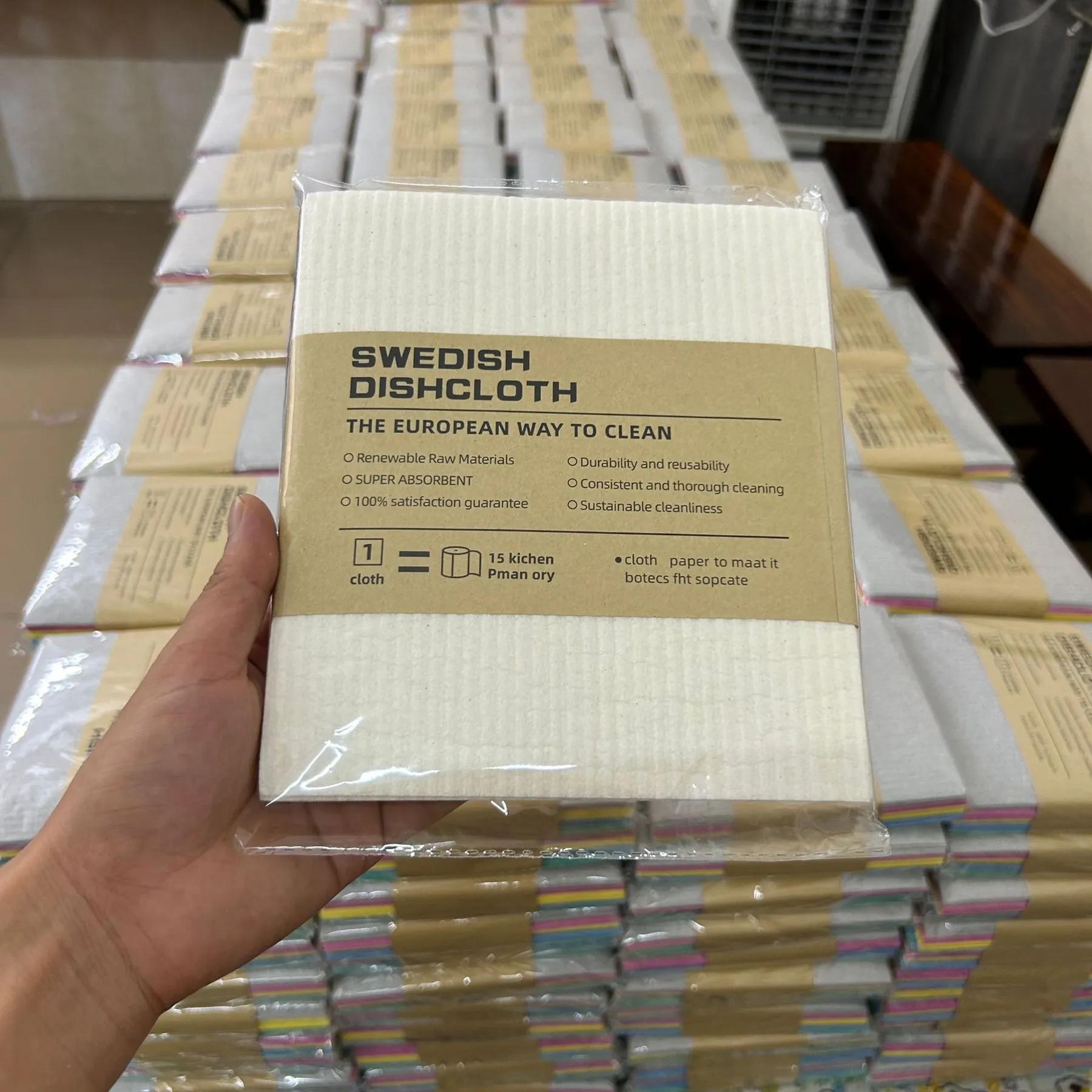 Solid Color Degradable Napkins Cloth 10
