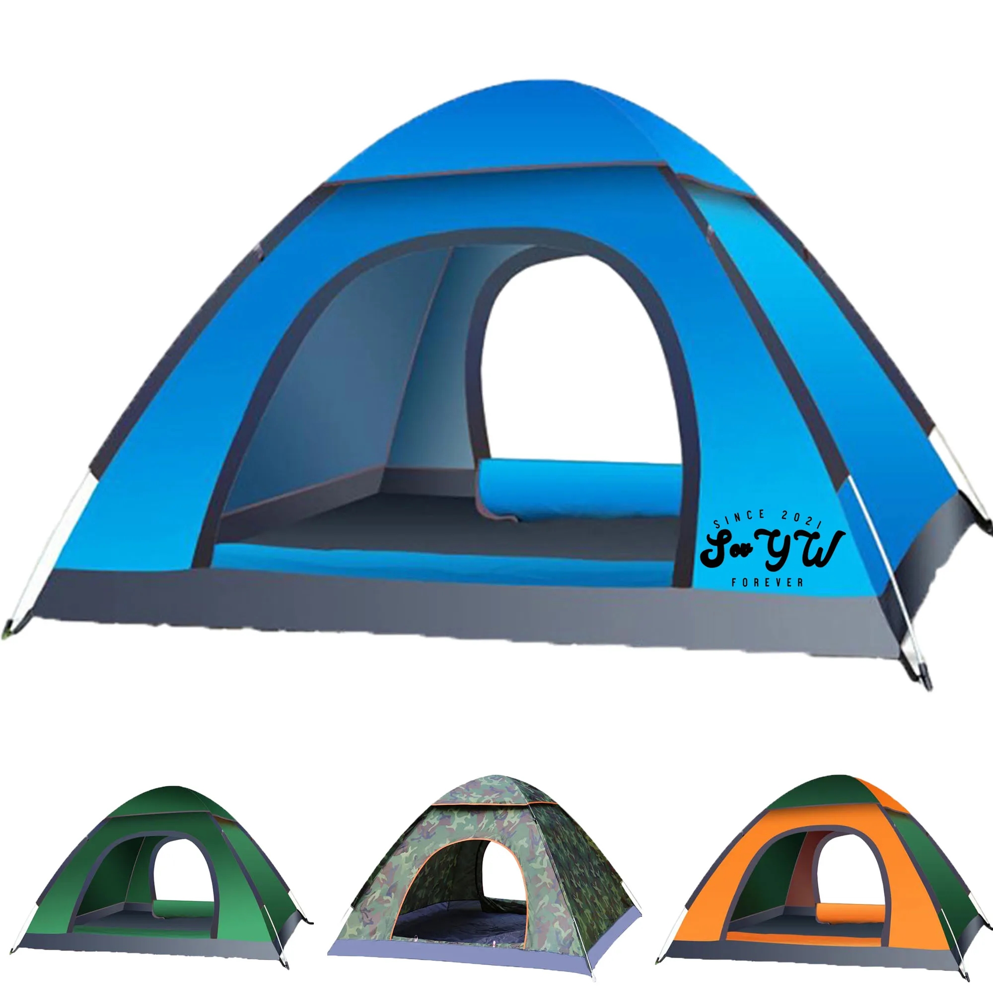 Automatic Fast Opening Wild Camping Tent 2