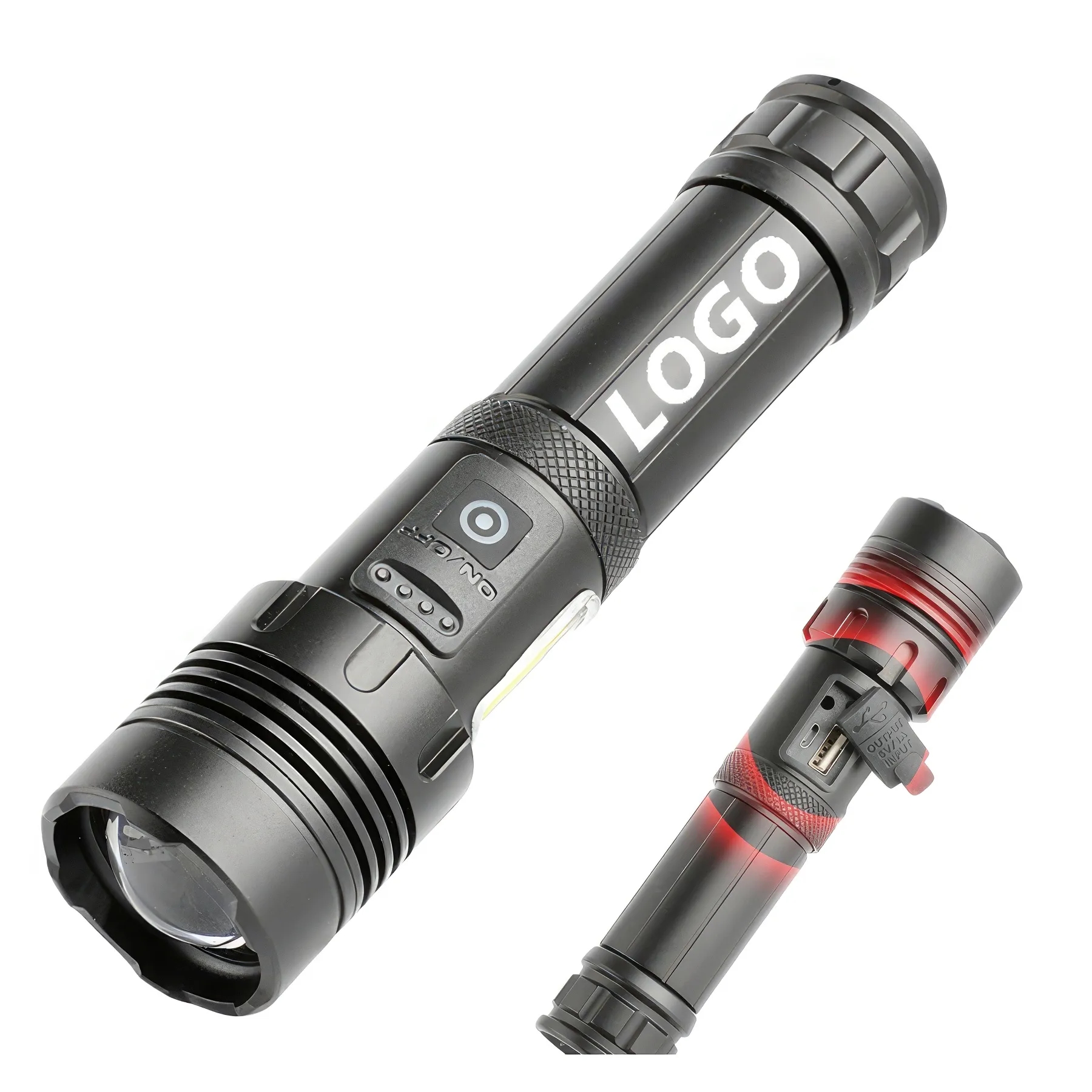 Custom Zoomable Flashlights With High Lumens 2