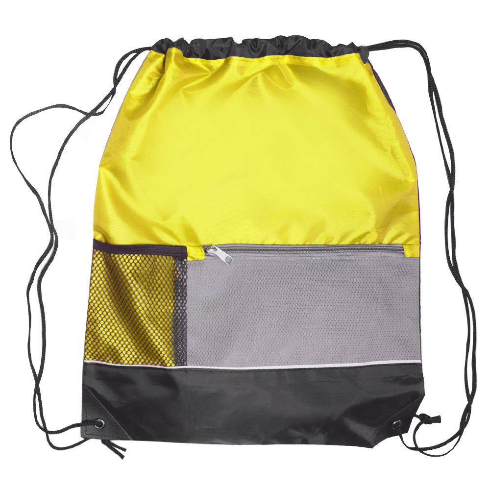 Front Pocket Drawstring Backpacks 14