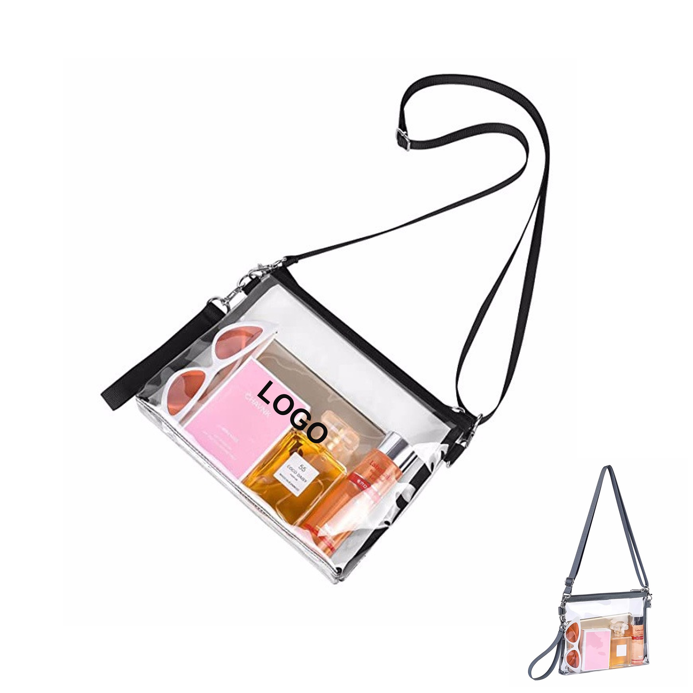 Clear Crossbody Purse Bag (direct import) 3