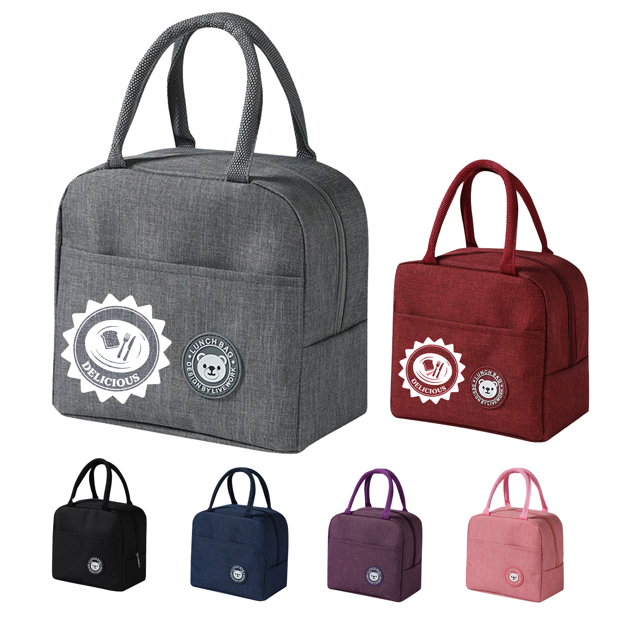 Reusable Insulated Lunch Bag 2