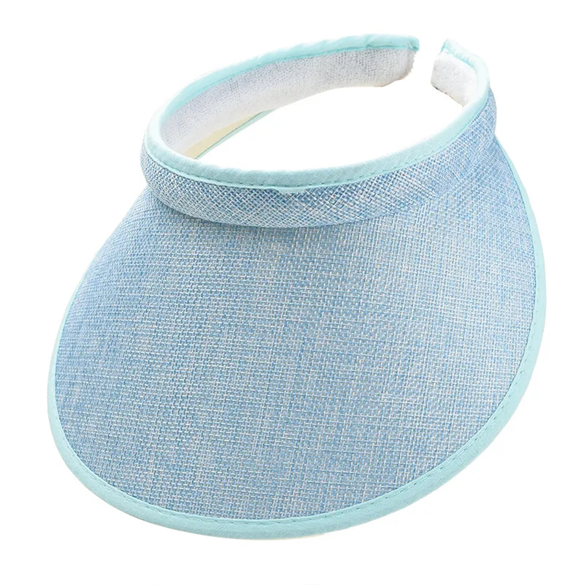 Lightweight Linen Visor Cap For UV Protection 4