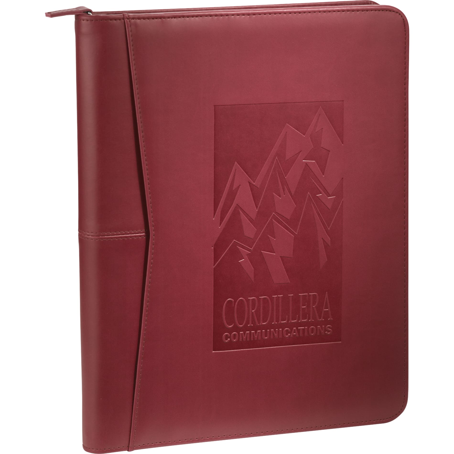 Zippered UltraHyde Padfolio FSC Mix Paper