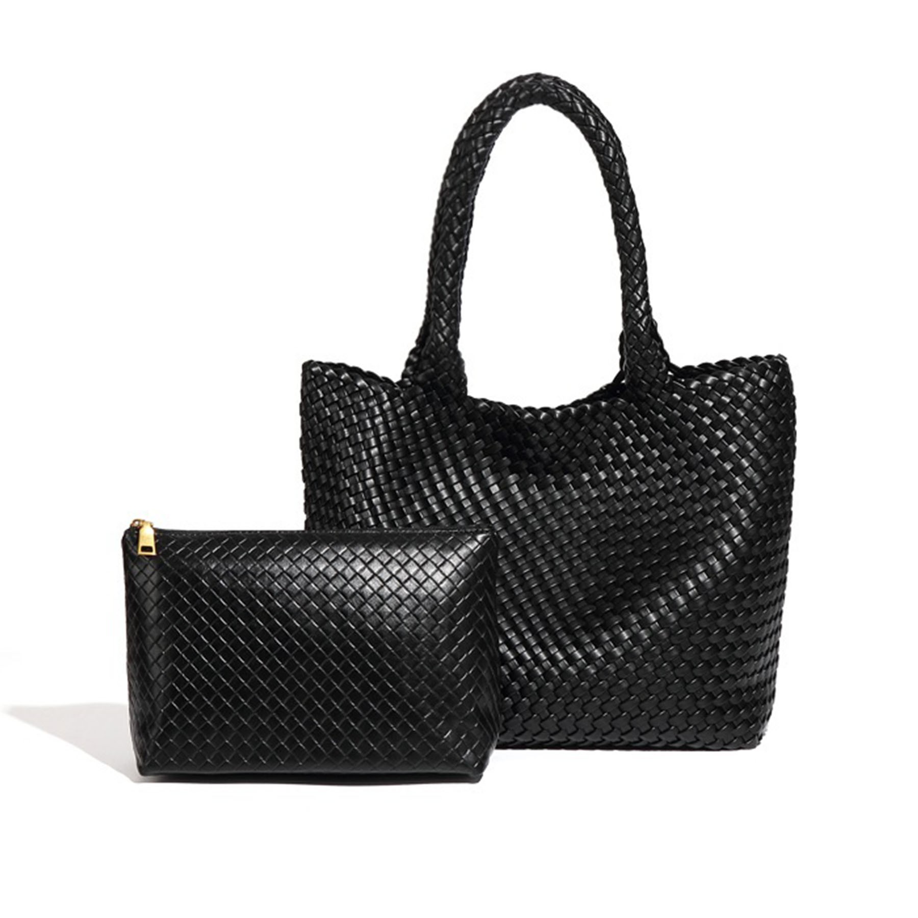Woven Leather Handbag 7