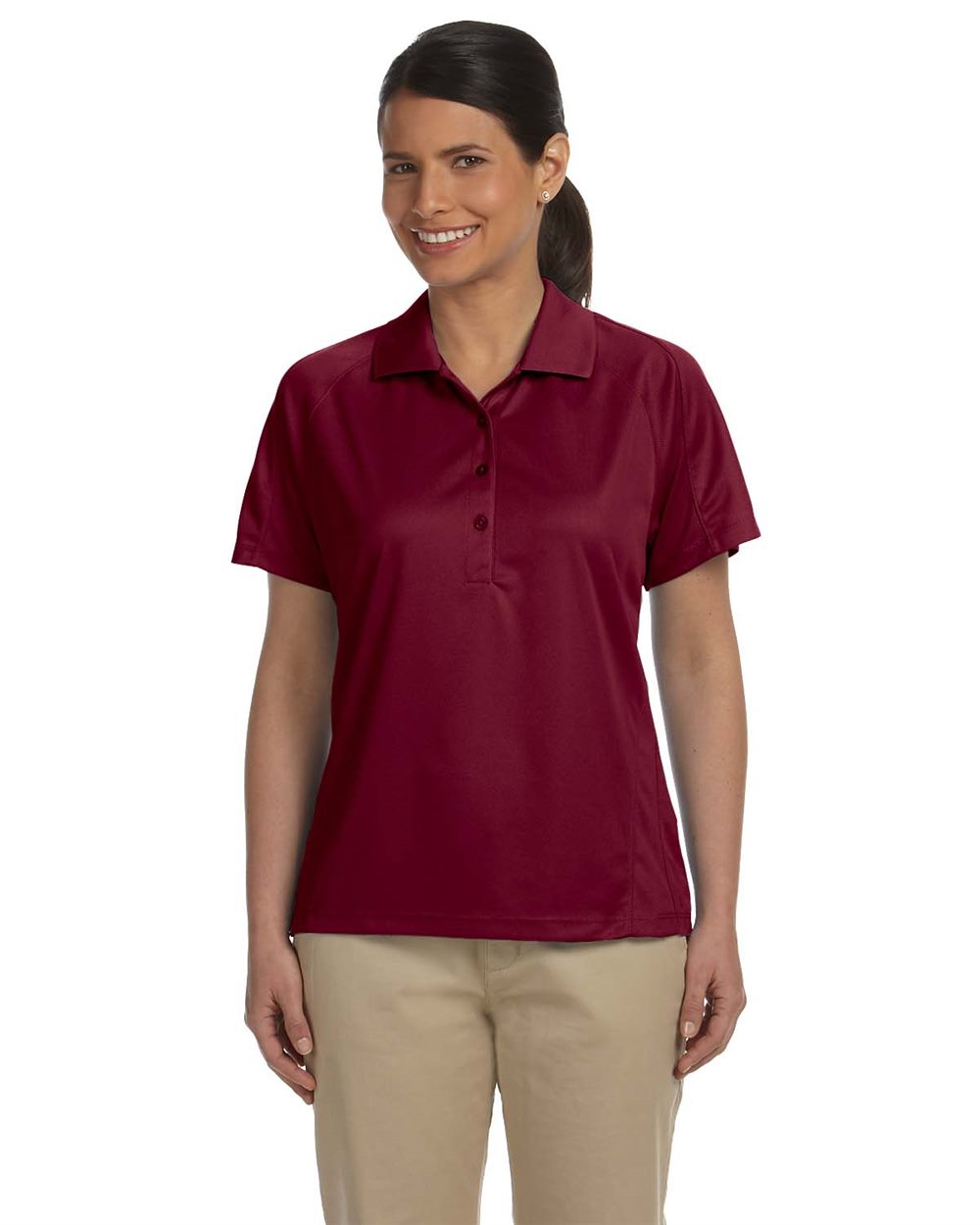Women's Polytech Mesh Insert Polo - M374W 10