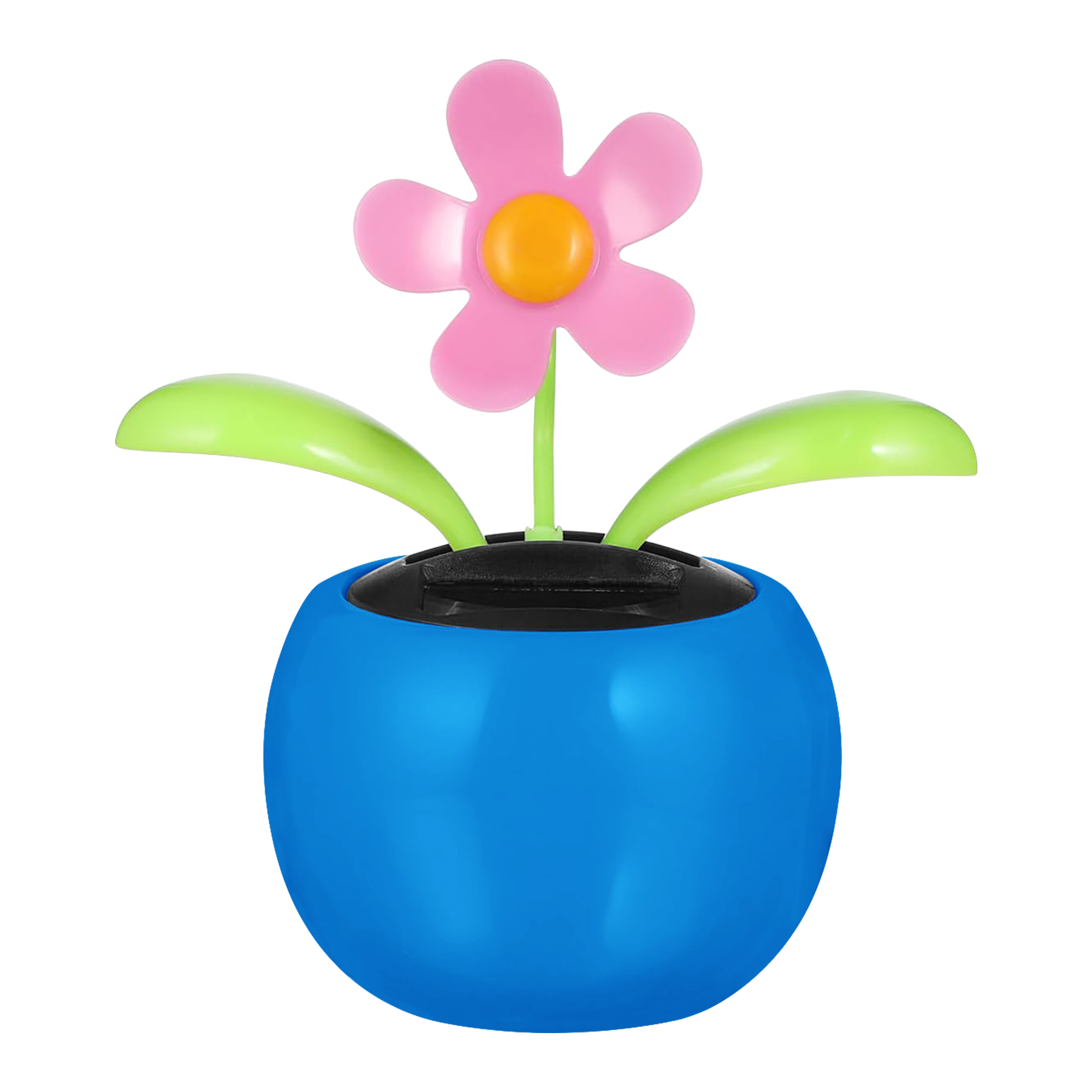 Solar Powered Dancing Flower Car Decor 12