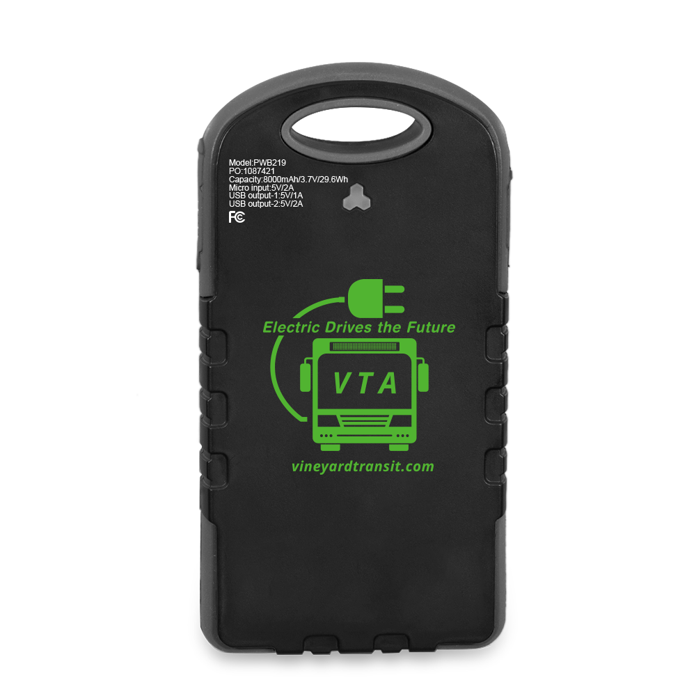 The Usil UL 8000Mah Solar Power Bank 3