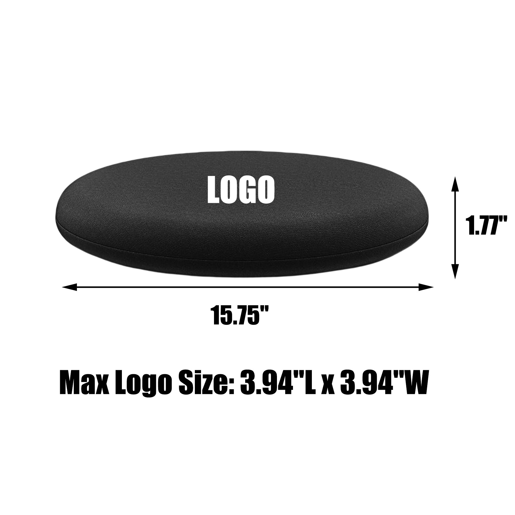 Round Memory Foam Cushion 2