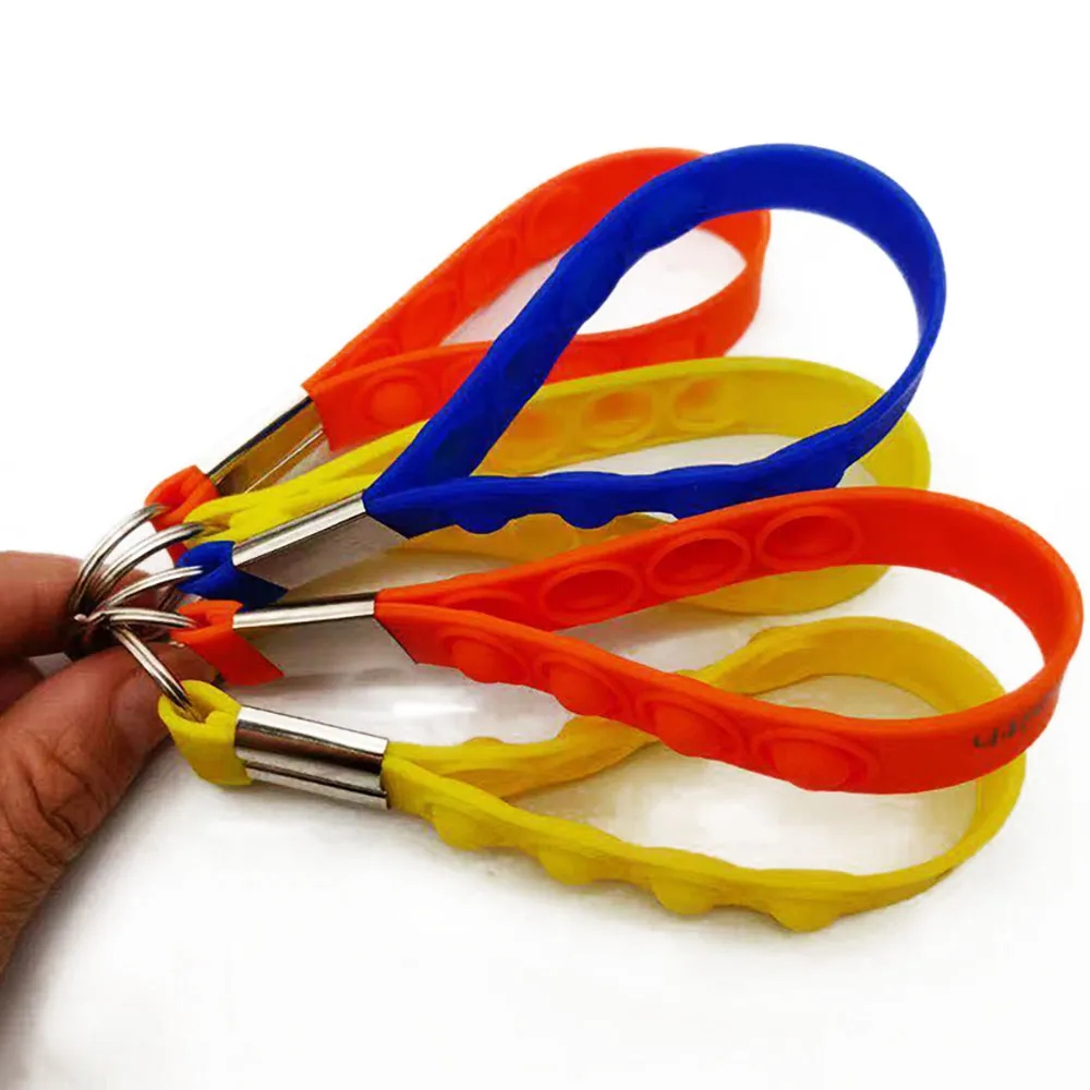 Push Pop Stress Reliever Keychain 1