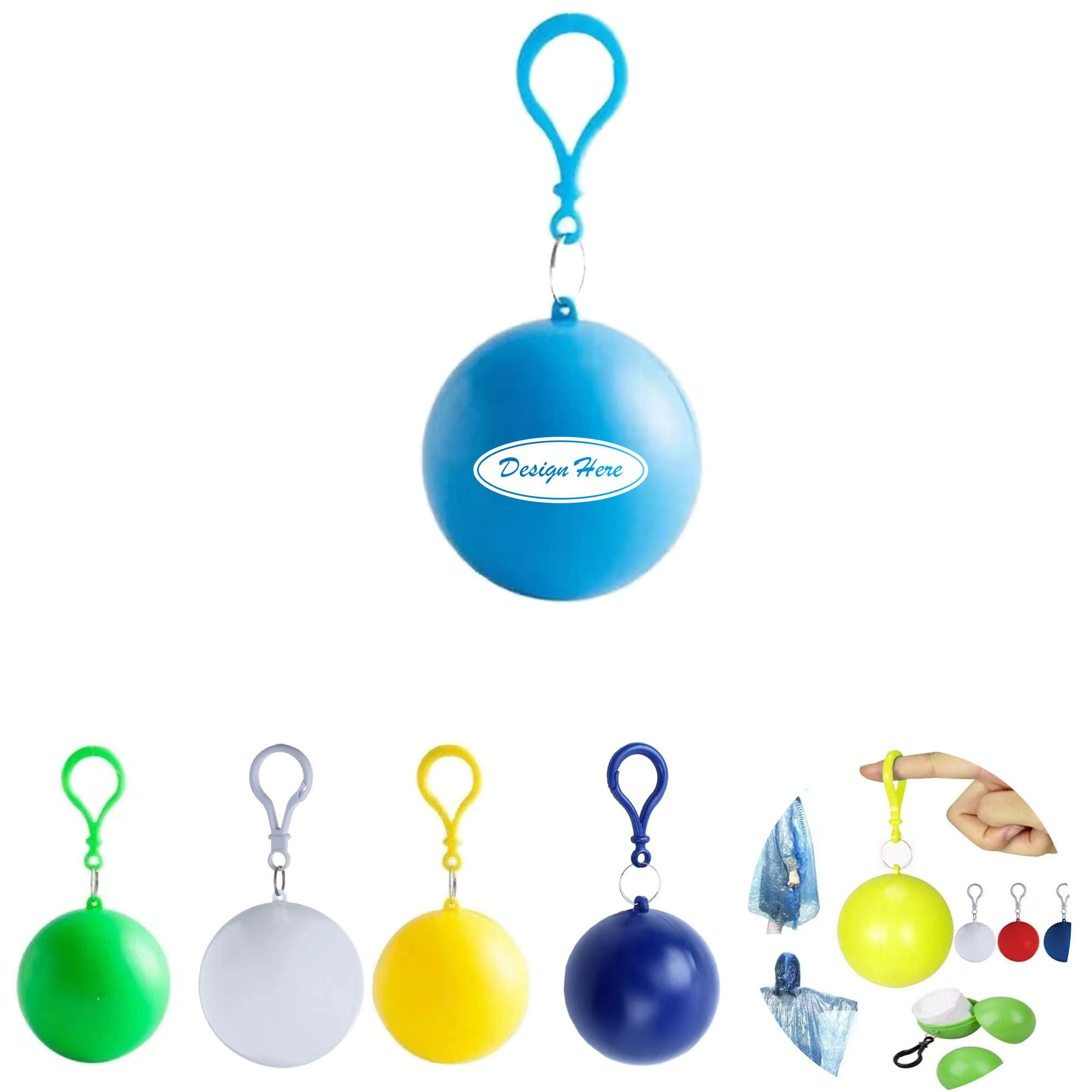 Thickened Disposable Poncho Ball for Adults & Students 2