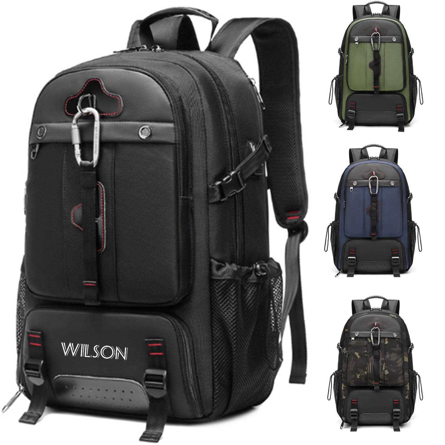Men's Backpack with USB Charging Port 3
