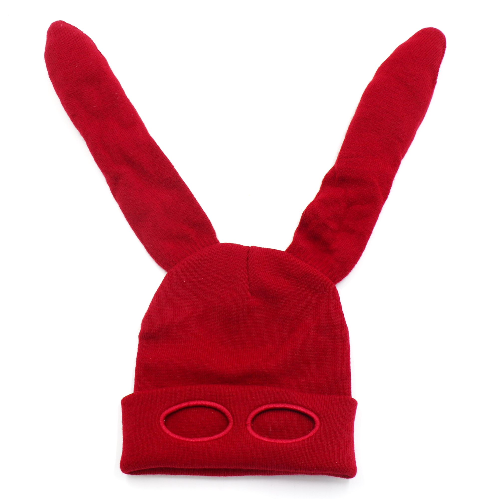 Bunny Ear Halloween Balaclava Knit Hat Party Funny 3