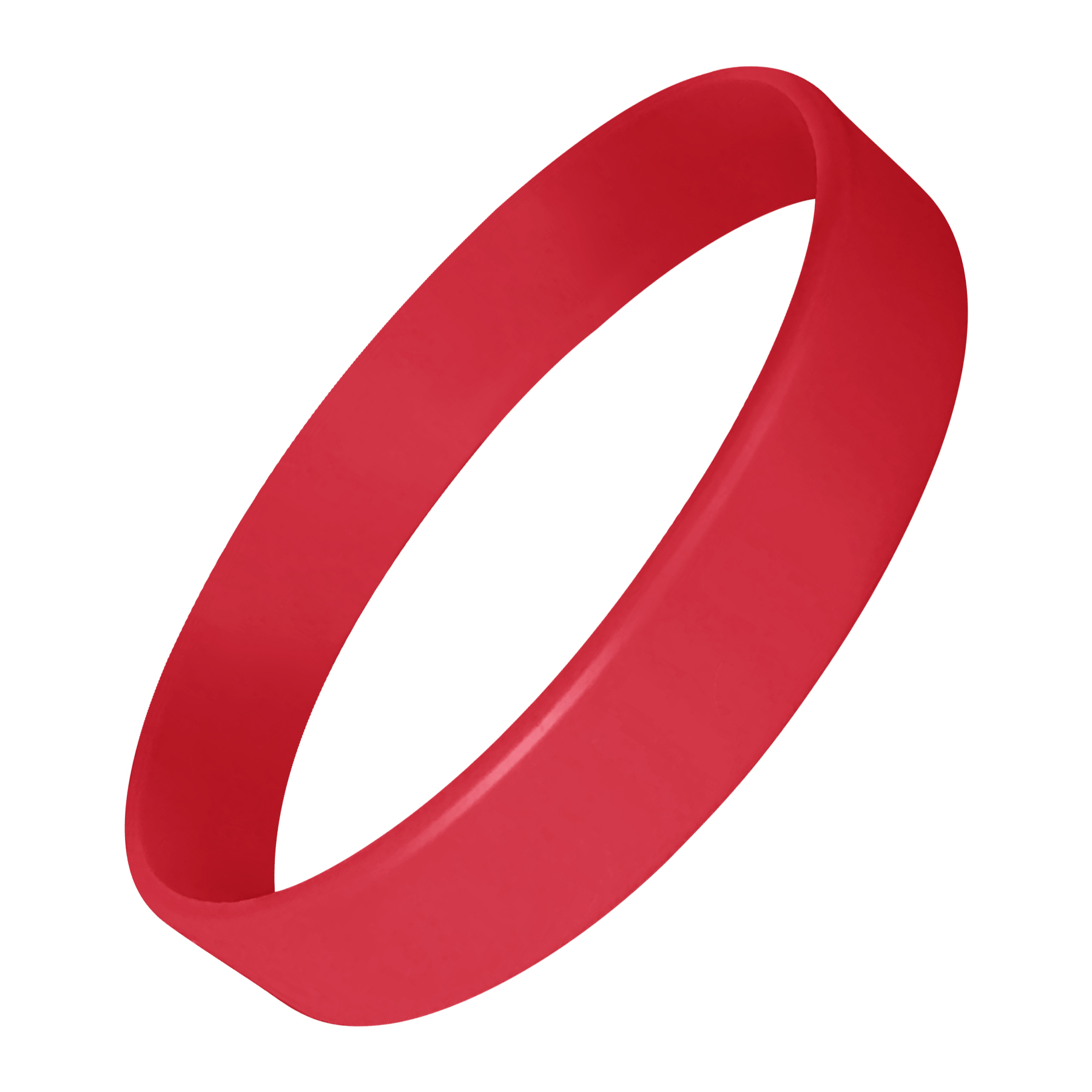 8'' L x 1/2'' WSilicone Wristband 3