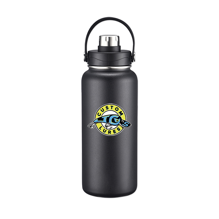34 Oz. Vacuum Water Bottle, custom water bottle with logo imprint 6