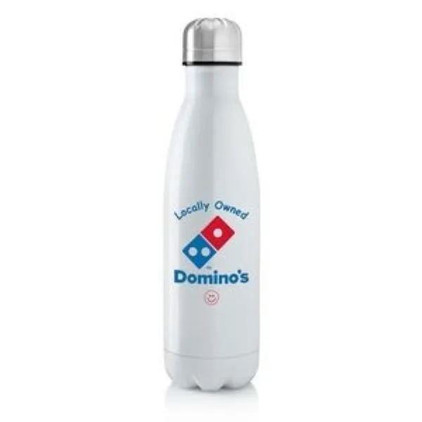 17 oz. Travel Stainless Steel Vacuum Insulated Thermos Bottl, custom water bottle with logo imprint 3
