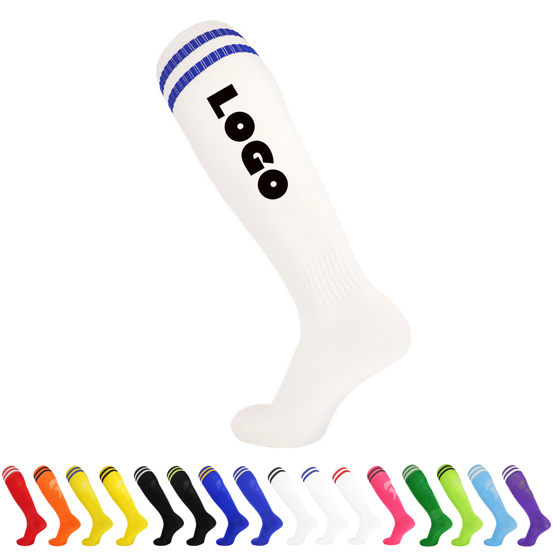 Calf Compression Athletic Soccer Socks 2