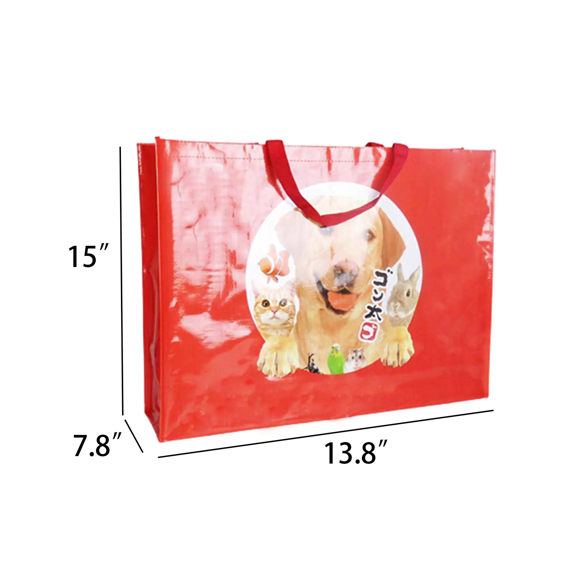 MOQ100 FullColor Die Cut NonWoven Bag 2