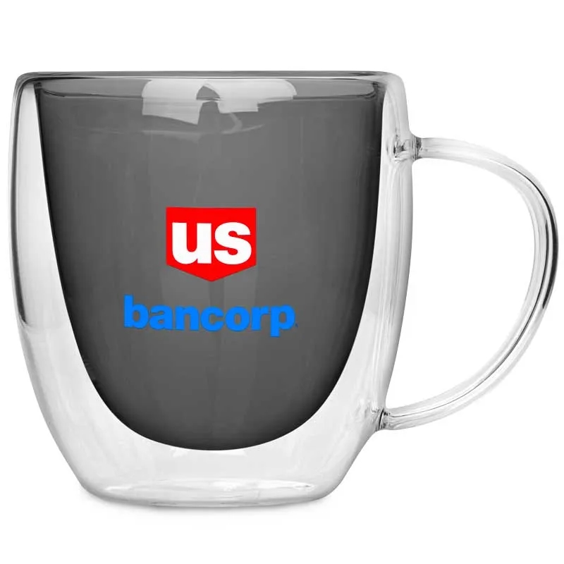 Double Wall Glass Mug 8.5 oz. 6