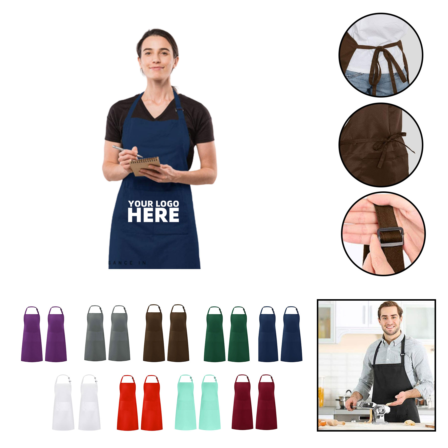 Adjustable Bib Apron 2