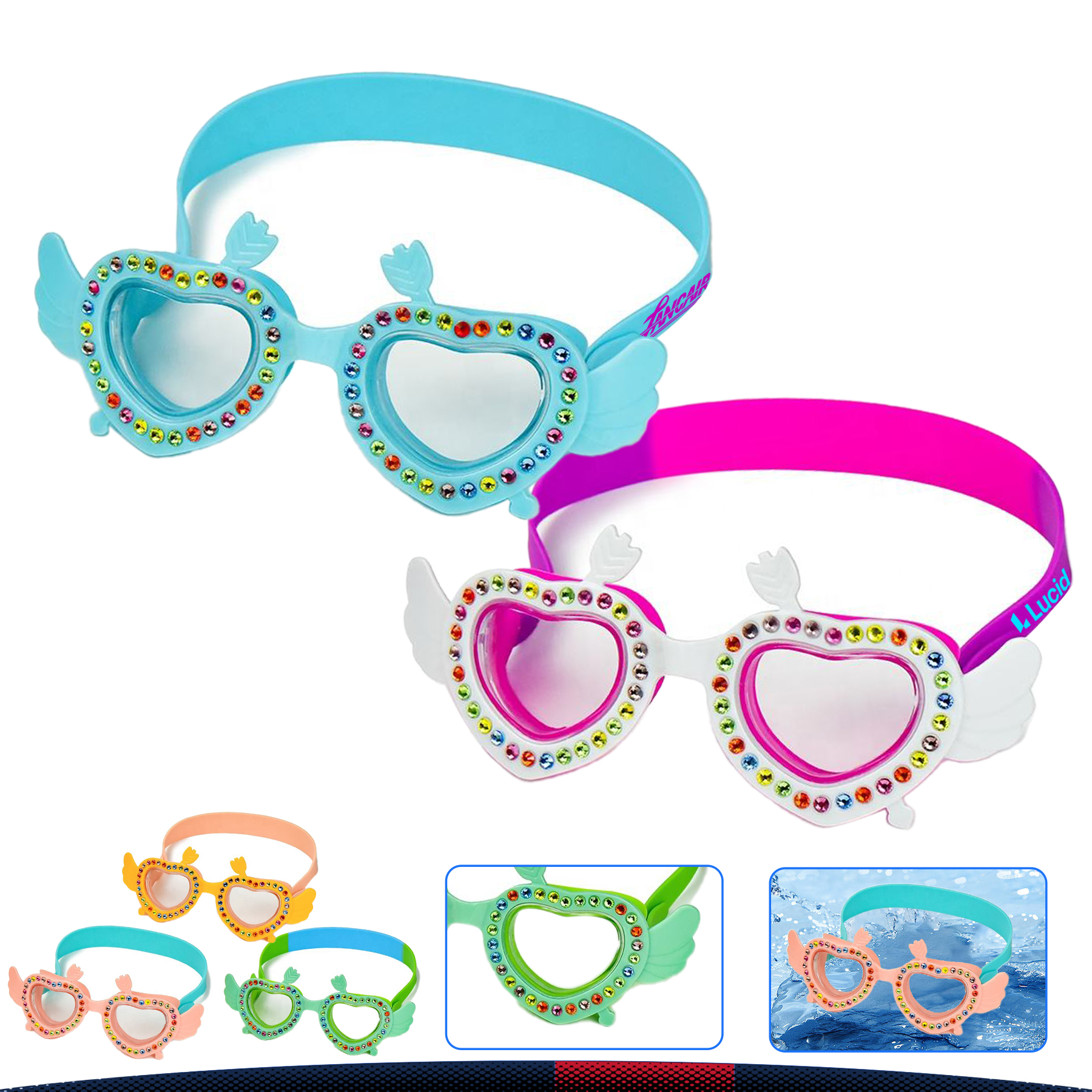 Rexar Kids Swimming Goggles 4
