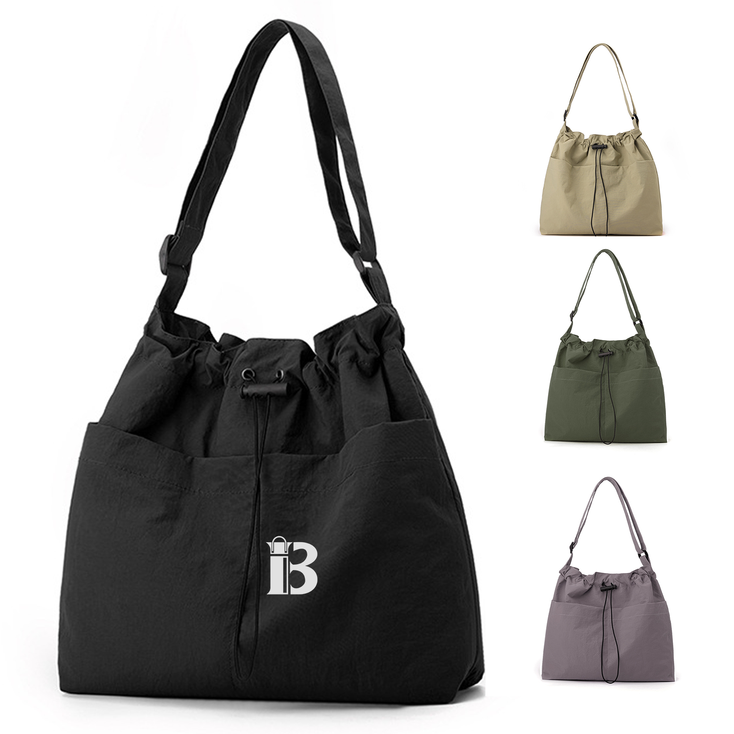Nylon Hobo Crossbody Shoulder Bag 3