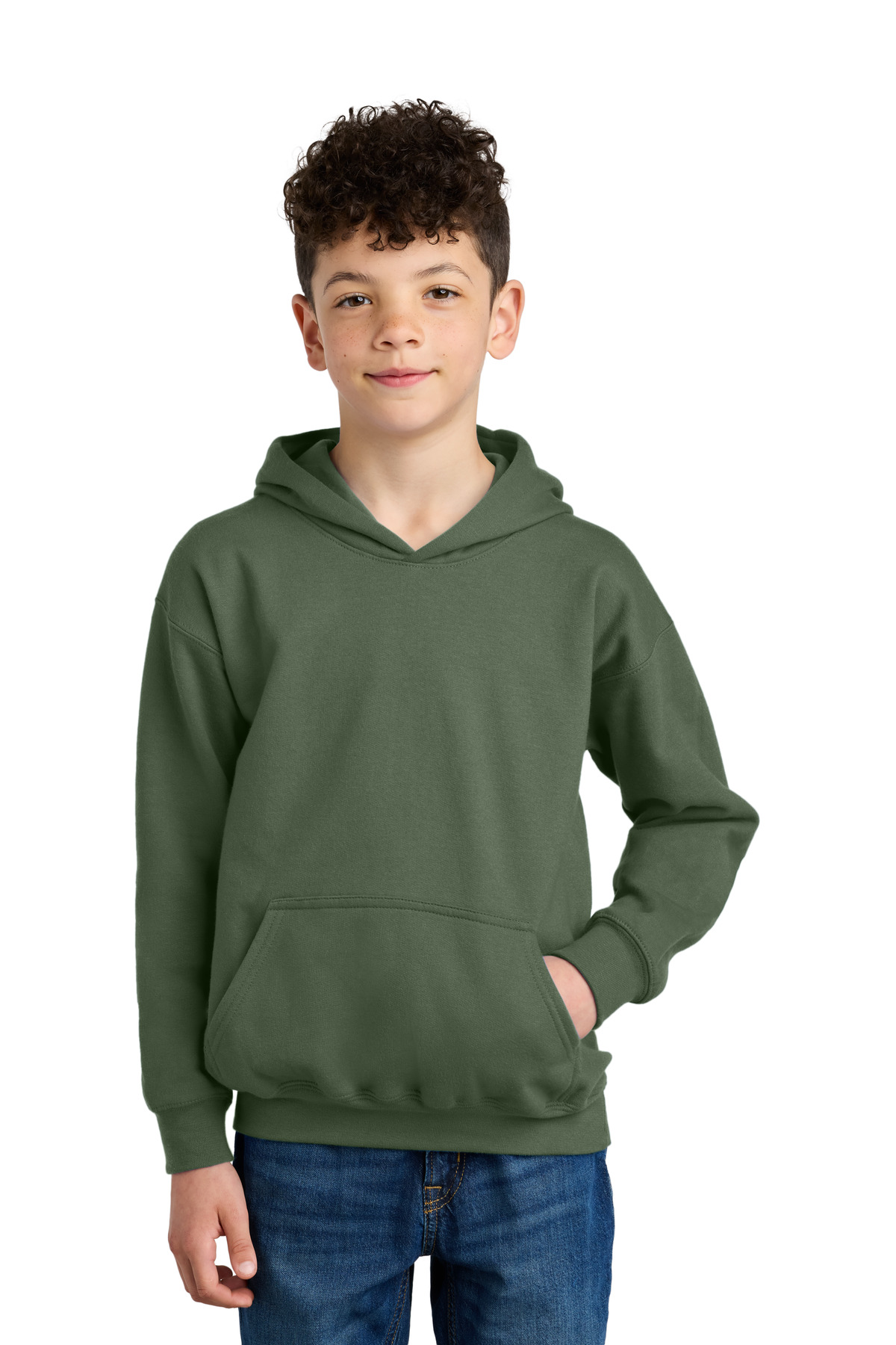 Gildan Youth Softstyle Midweight Fleece Hoodie SF500B 48