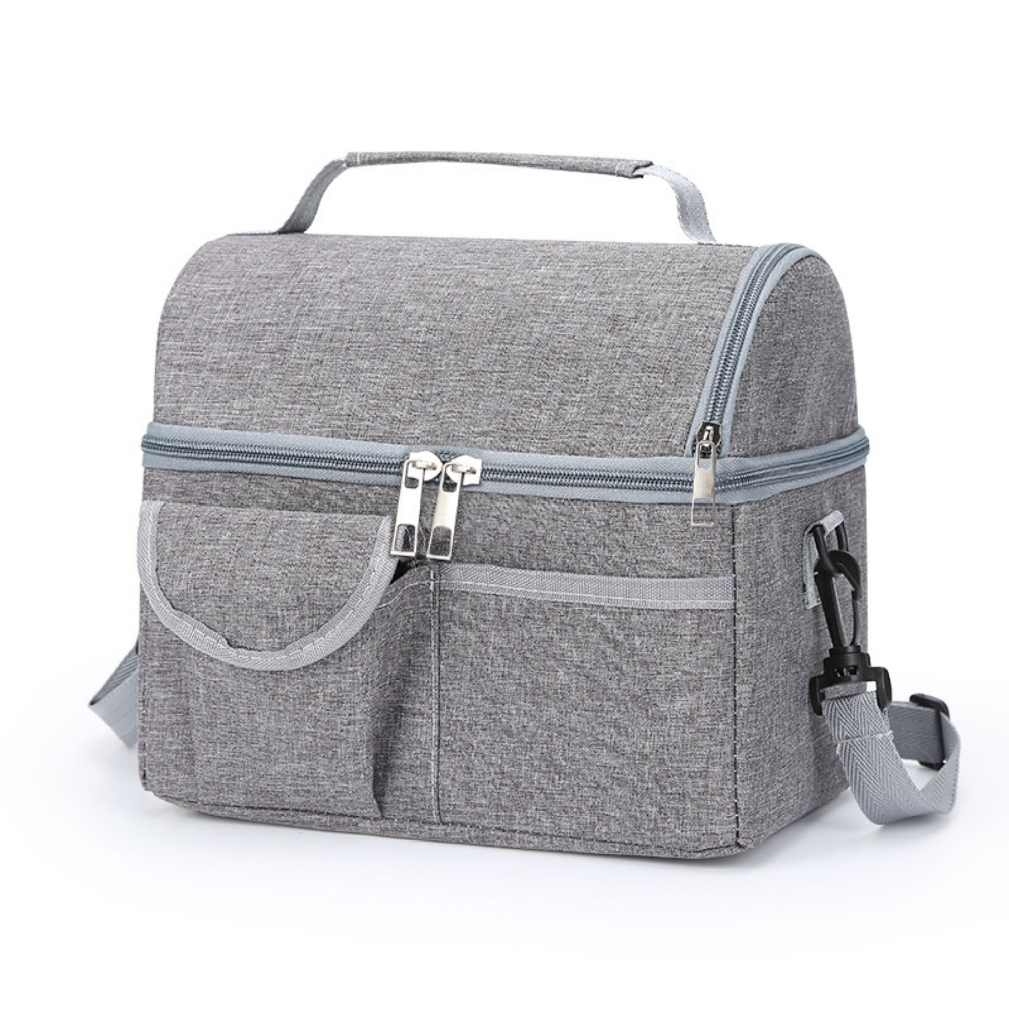 9L Insulated Lunch Bag With Shoulder Strap 2
