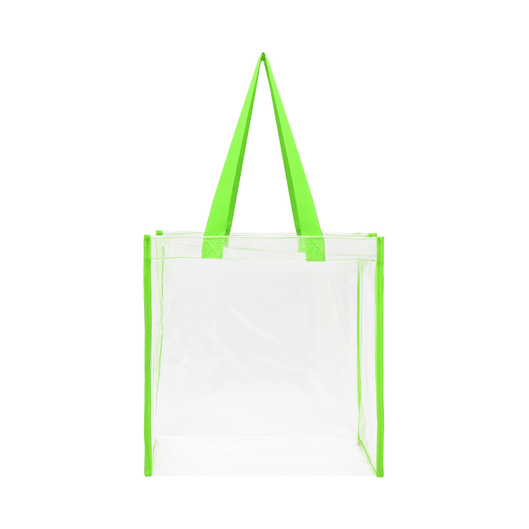 Stadium Approved Clear Transparent Pvc Tote Bag (12"X12"X6") 18