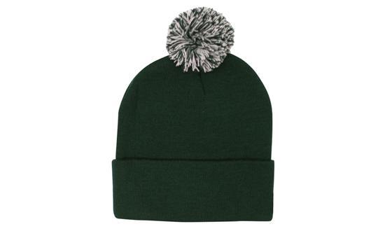 Acrylic Beanie with Pom Pom 5