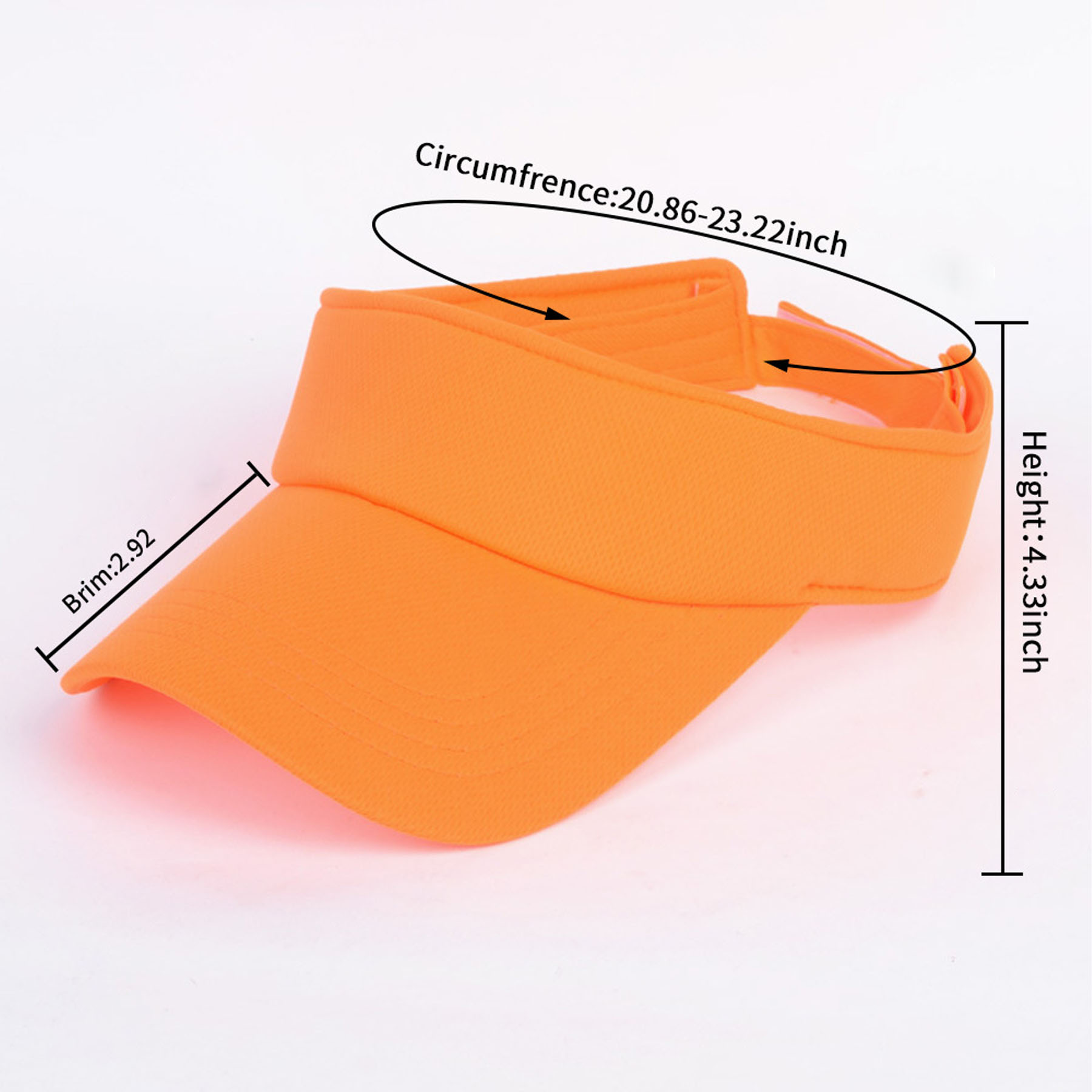 Sport Visor with Mesh 3