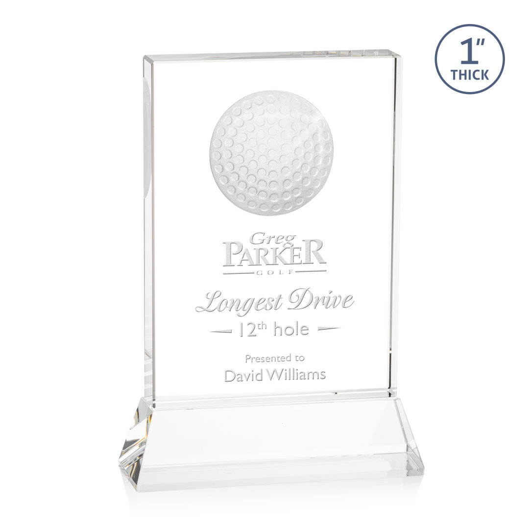 Pennington Golf Award on Base - Clear 10