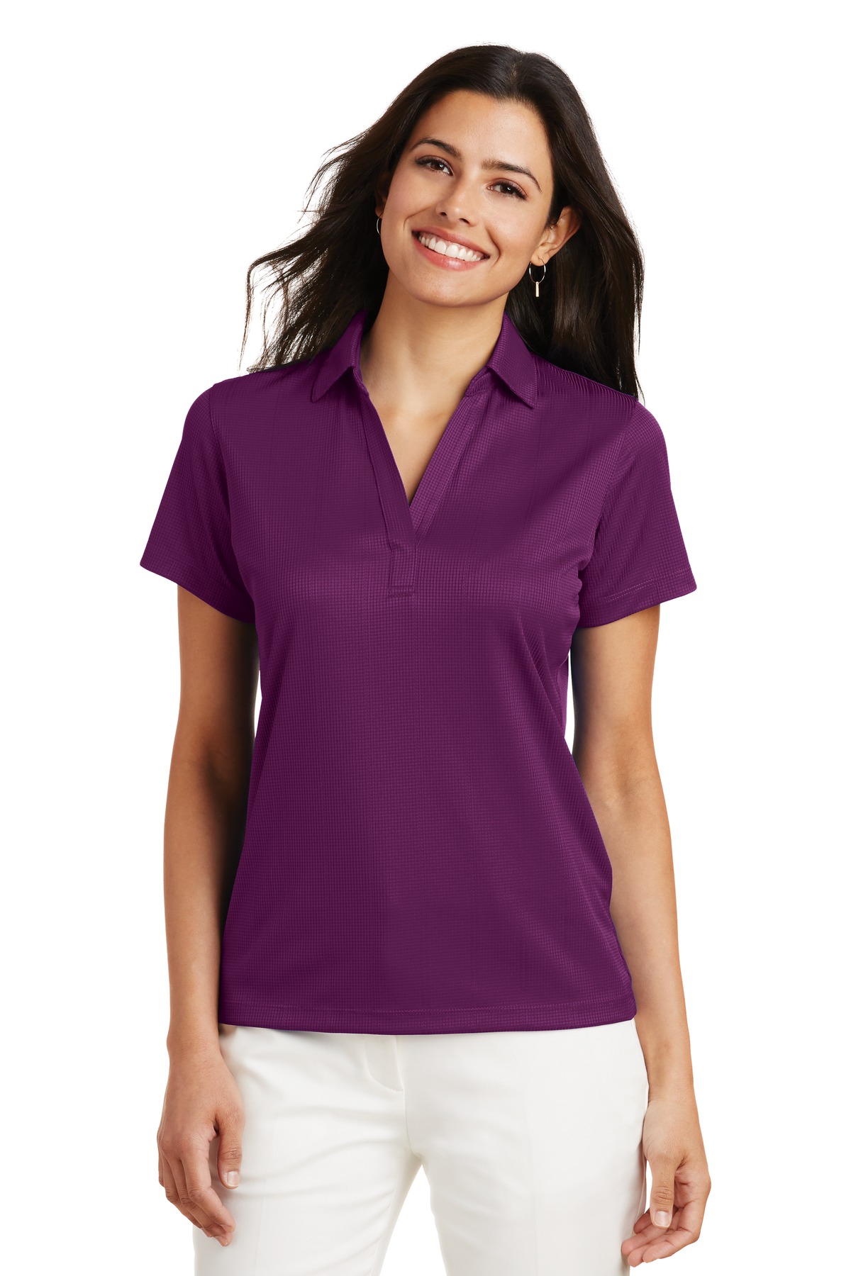 Port Authority Women's Performance Fine Jacquard Polo. L528 104