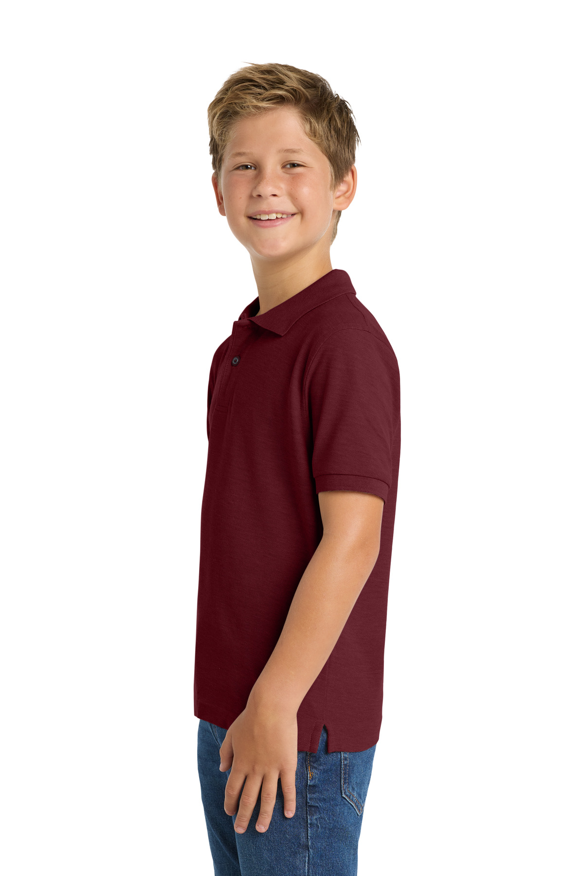 Port Authority Youth Silk Touch Polo. Y500 25