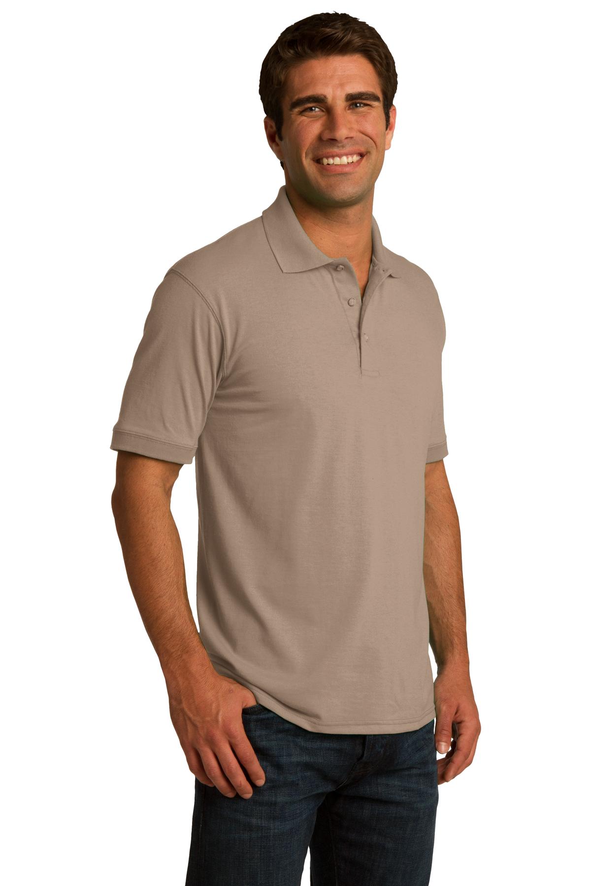 Port & Co Core Blend Jersey Knit Polo. KP55 121