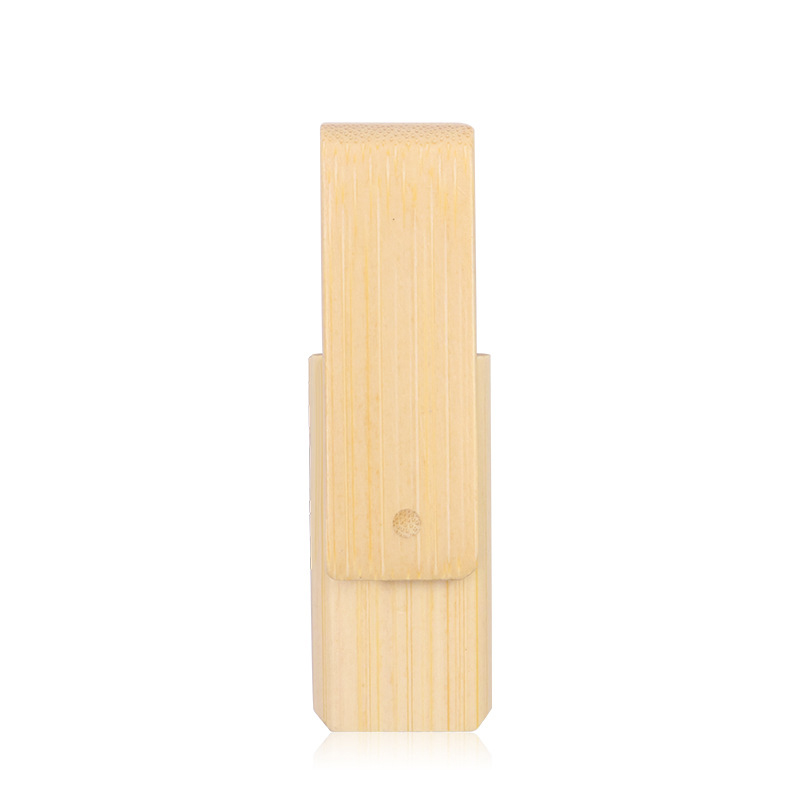 360 Degree Rotatable Wooden USB 16GB Thumb Flash Drive for Date Storage 3