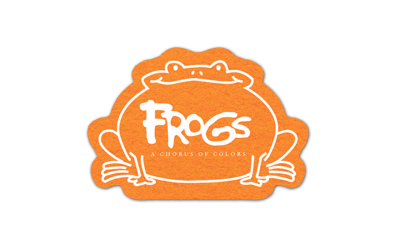 Frog Shammy Coaster