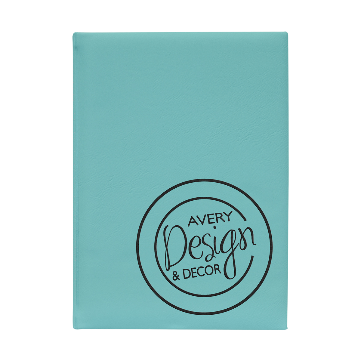 7" x 9" Teal Green Leatherette Sketch Book 1