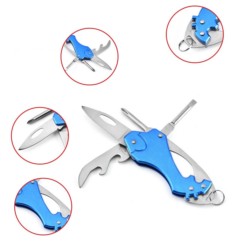 Stainless Steel Pocket Knife Multi-Tool 8