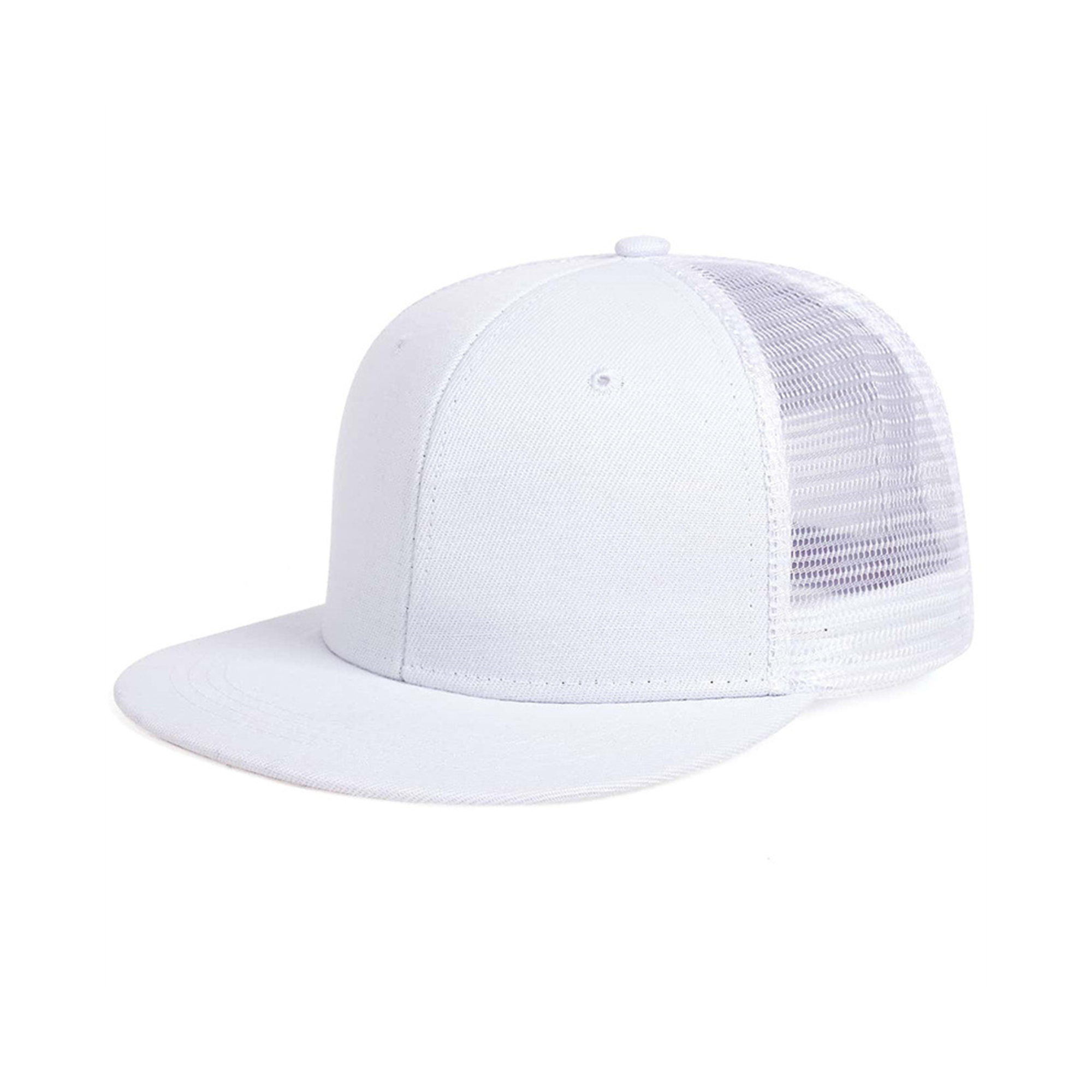 Six Panel Structured Trucker Cap With Mesh Back 7