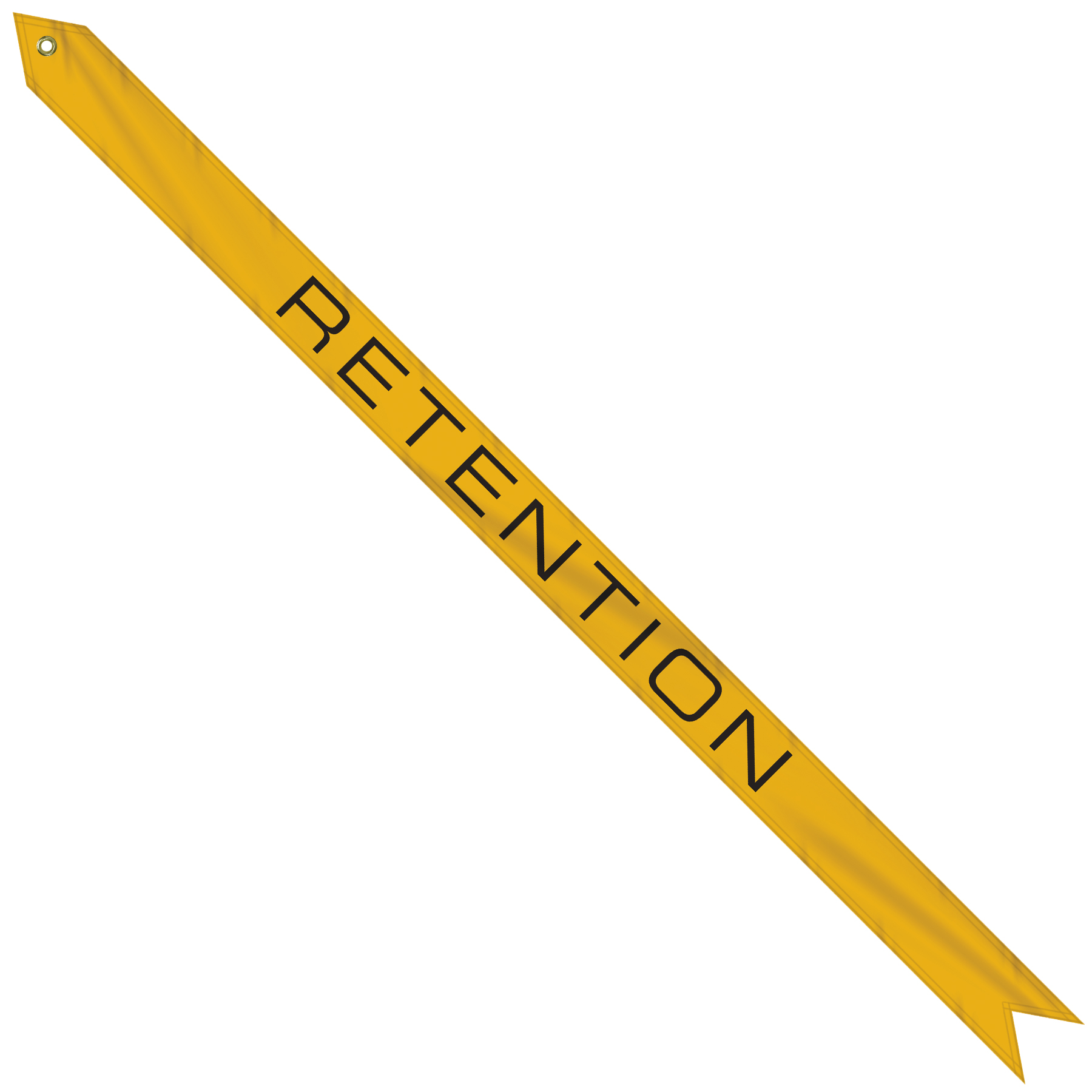 2 3/4" x 48" Custom Printed Nylon Streamer 4