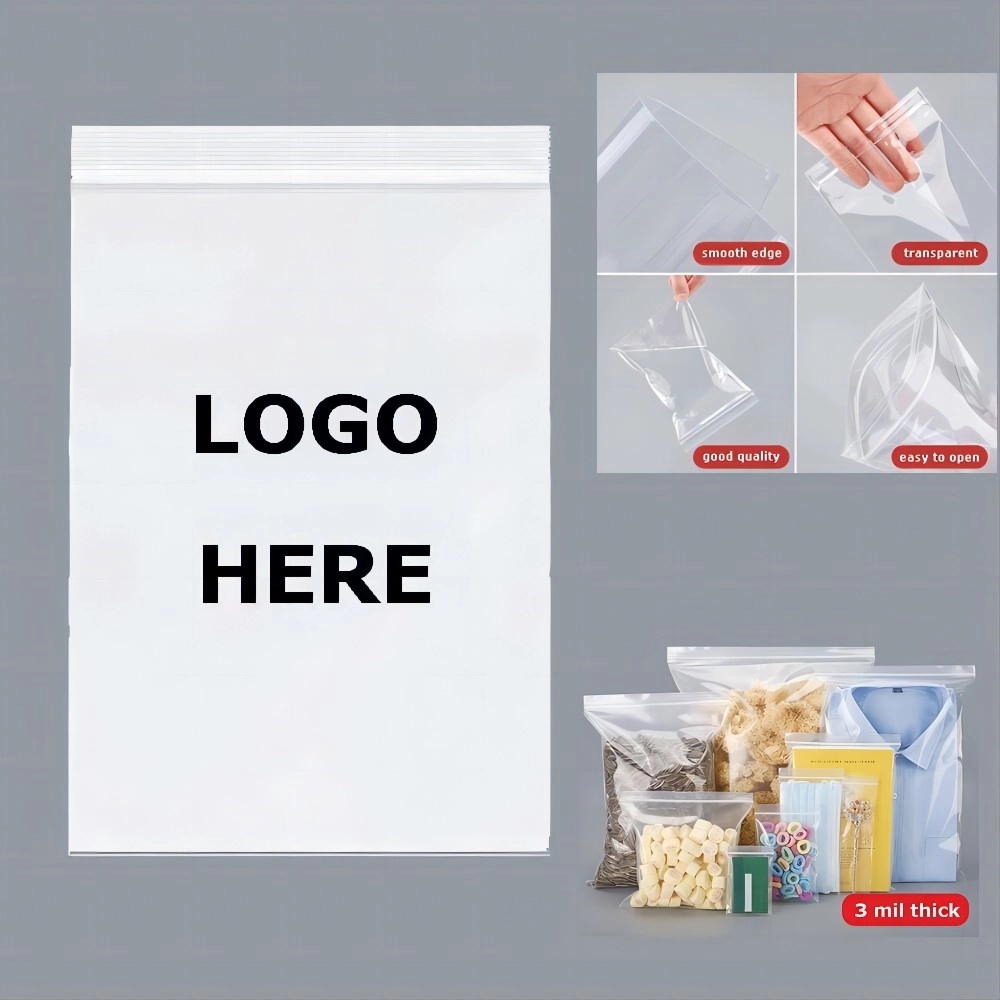 Clear Arts Photos Prints Storage Pouch Zipper Seal Lock Bag 4