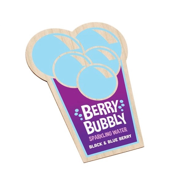 Ultra Vivid Maple Wood Stickers 3