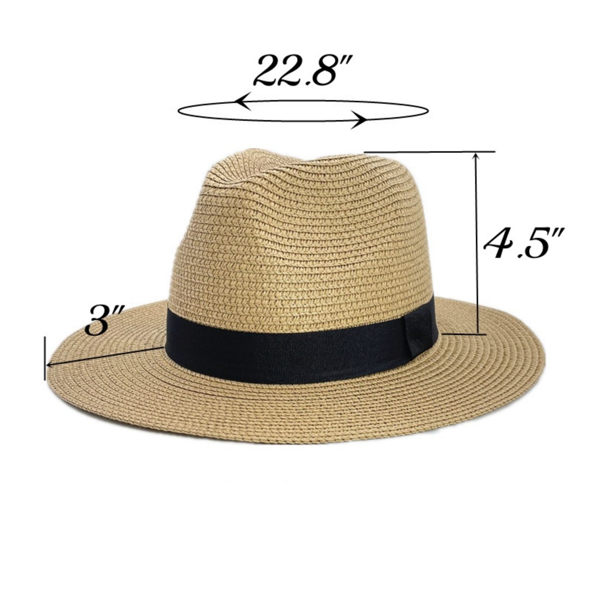 Wide Brim Straw Hat 3