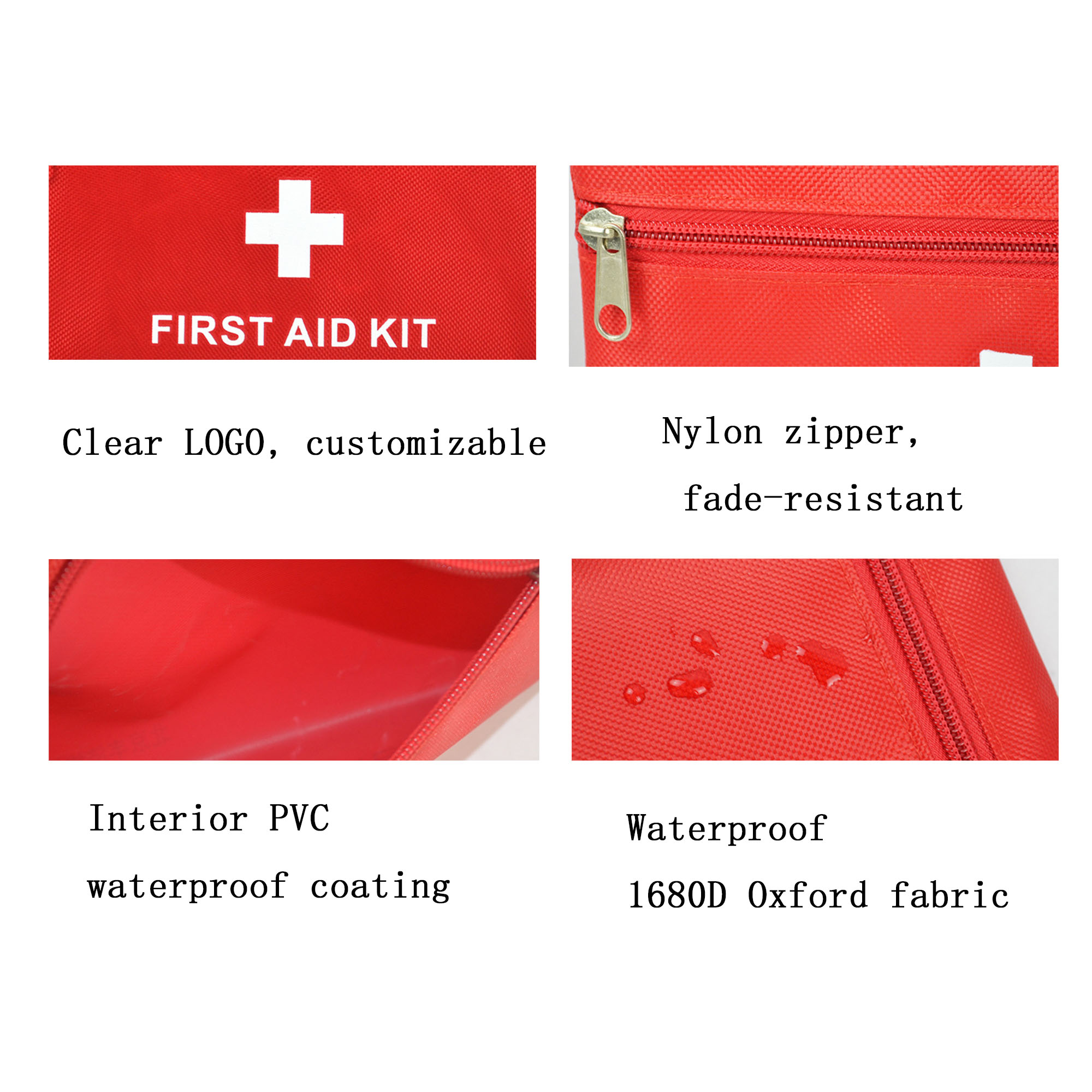 Empty Oxford Cloth First Aid Bag 2