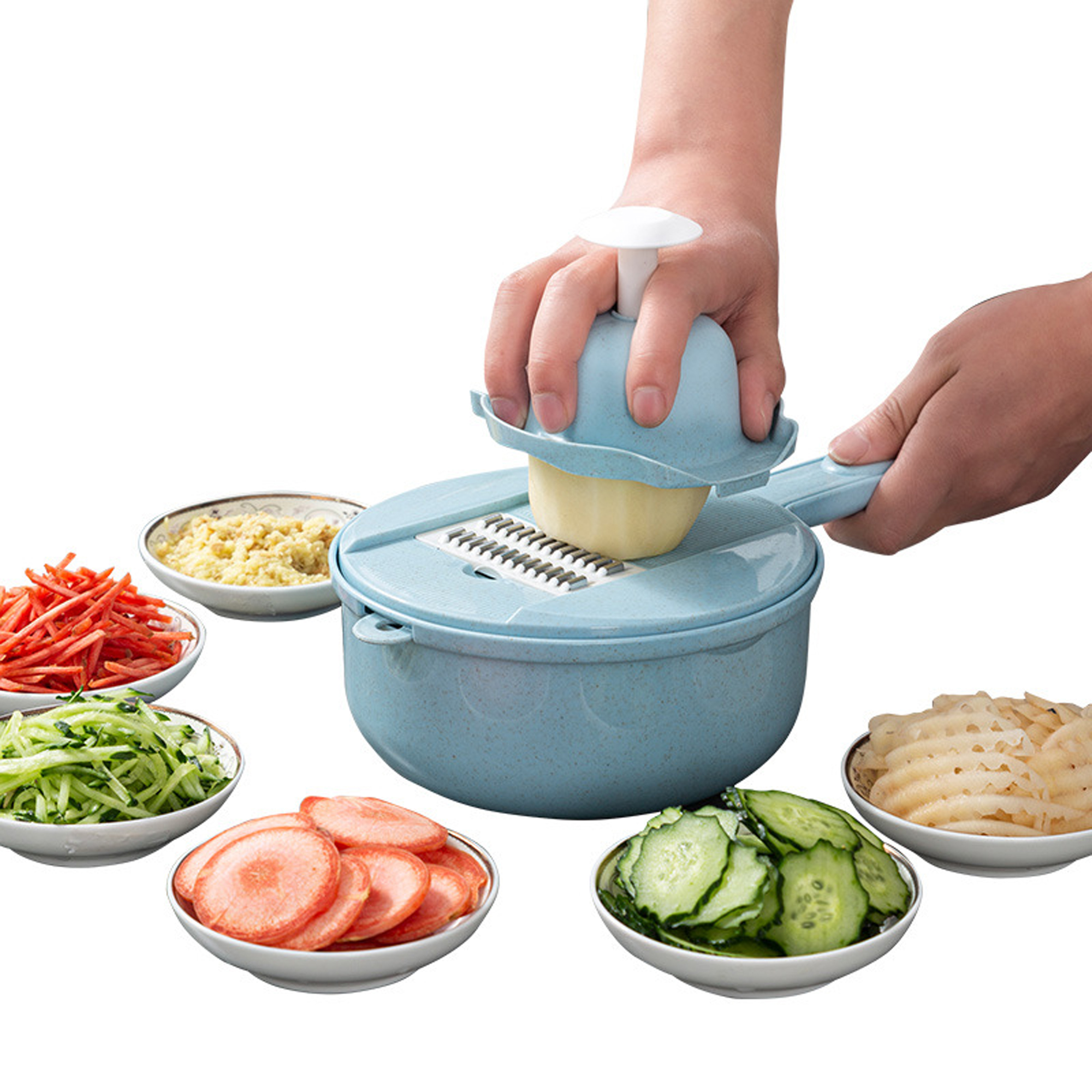 6-Piece Multifunctional Kitchen Vegetable Chopping Tool Set 2