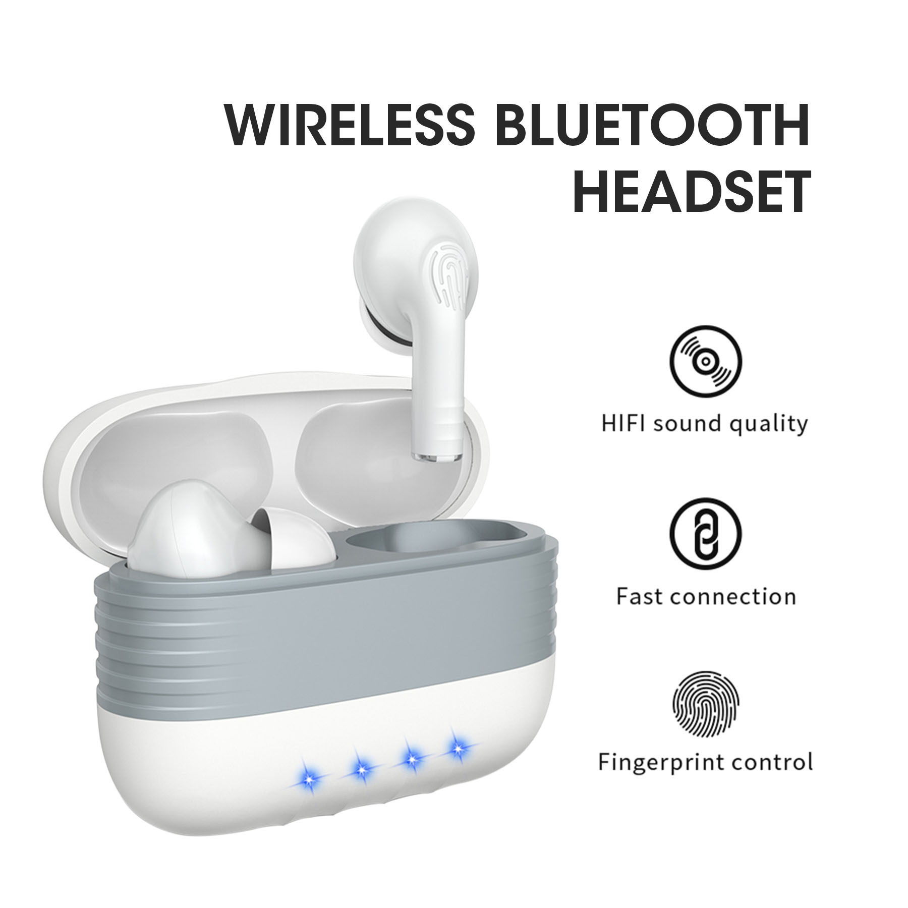 TWS Wireless Earbuds with Charging Case - Close out 5