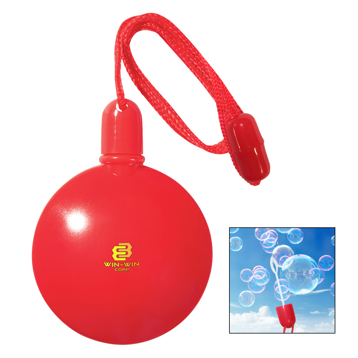 1.33 Oz. Round Bubble Dispenser 1