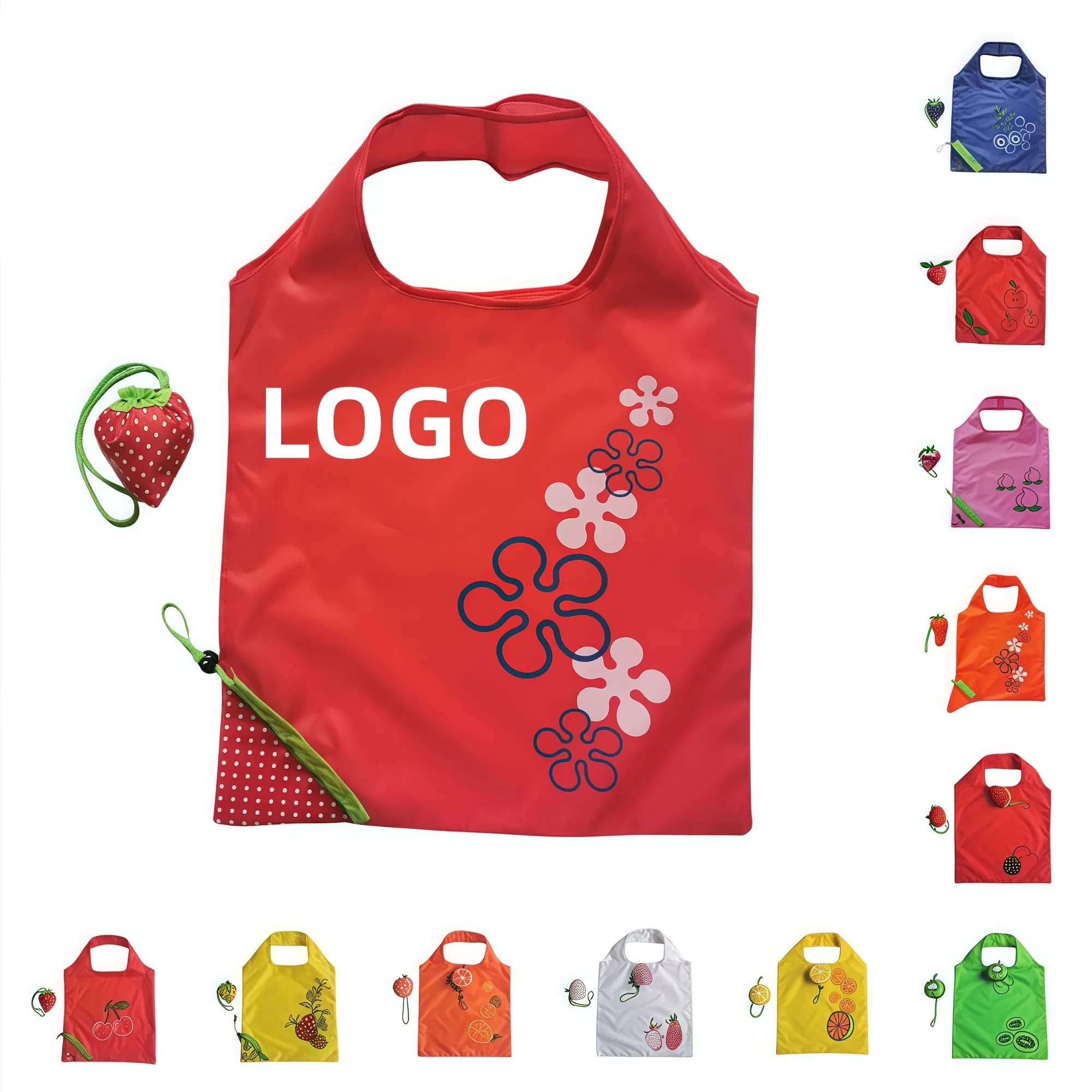 Portable Fruit-Shaped Foldable Tote Bag 5