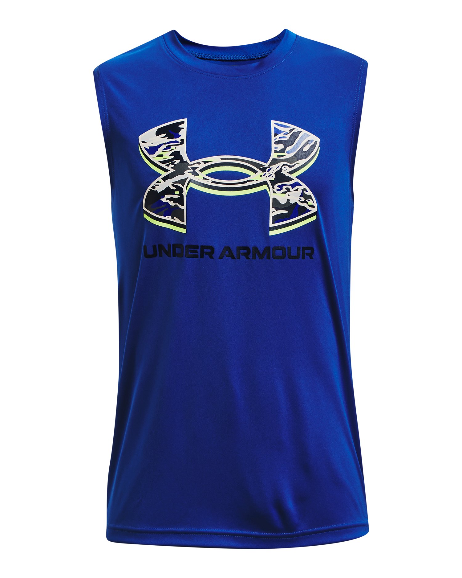 Boys' UA Tech Graphic Muscle Tank  4